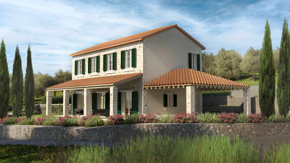 Three plots for construction, Lustica peninsula